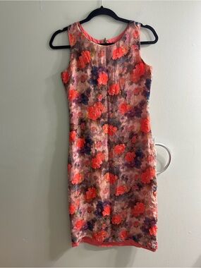 Park avenue women’s Stunning reversible floral pink dress